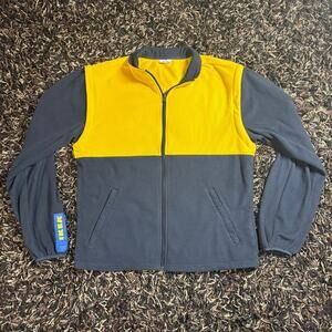 IKEA Sweater Men Sweatshirt Jacket Size L 50 Full Zip Furniture Employee Work